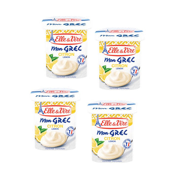 ELLE & VIRE GREEK DESSERT LEMON 4 X 125G X6