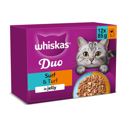 WHISKAS DUO OCEAN GEL 12 / 85G/ 4