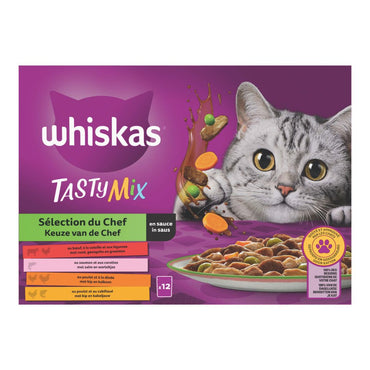 WHISKAS TASTY MIX SELECTIONS 12 / 85G / 4