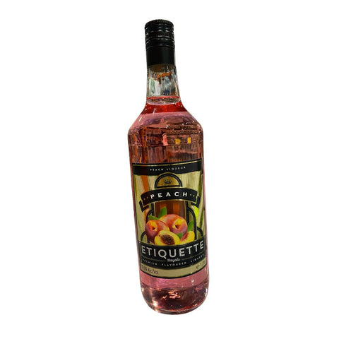ETIQUETTE PEACH SCHNAPPS 1L