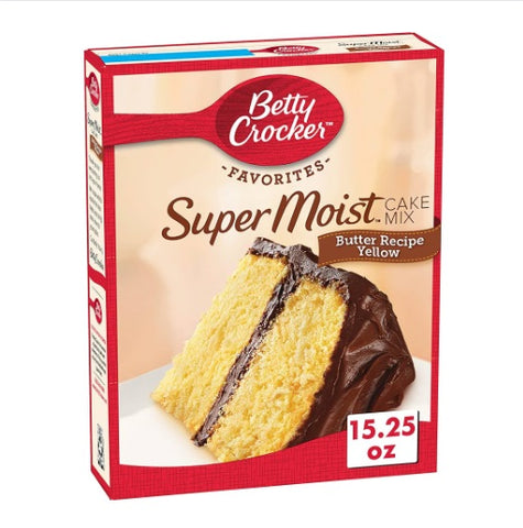 Betty Crocker Super moist Devil's Food Cake Mix 15.25oz 12/Case