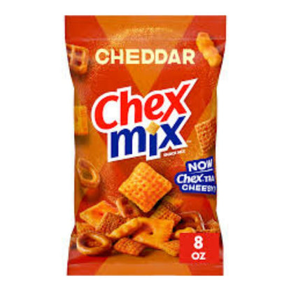 CHEX MIX CHEDDAR 8OZ / 12 /CS