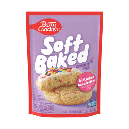 Betty Crocker™ Soft Baked Birthday Cake Batter Cookie Mix / 7
