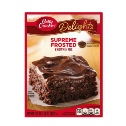 Betty Crocker™ Delights Supreme Frosted Brownie Mix, 19.1 oz / 12
