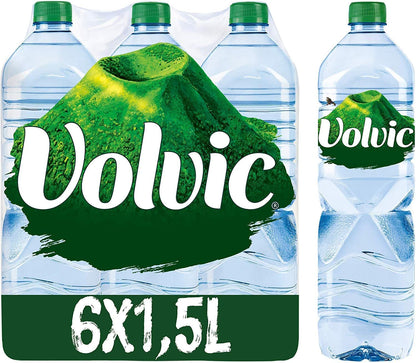 VOLVIC EAU MINERALE 6 X 1L5 1 / 2P
