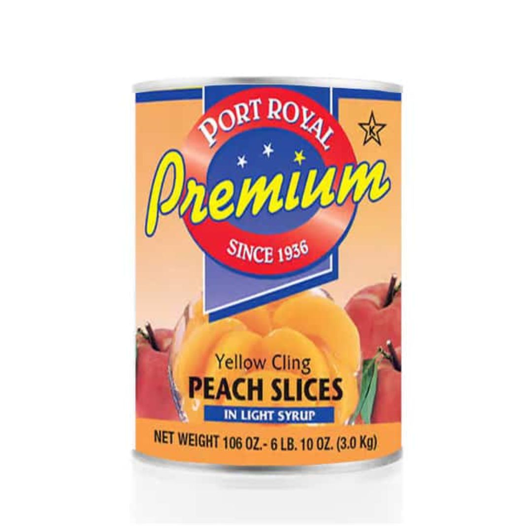 Port Royal PEACH SLICED IN LIGHT SYRUP 10 CAN / 6