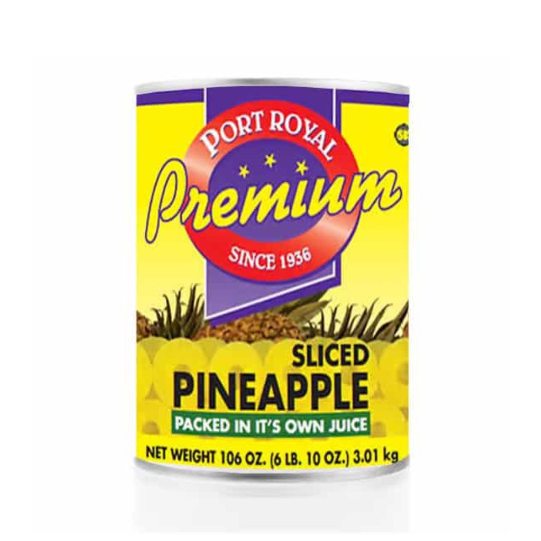 Port Royal PINEAPPLE SLICED  6 lb