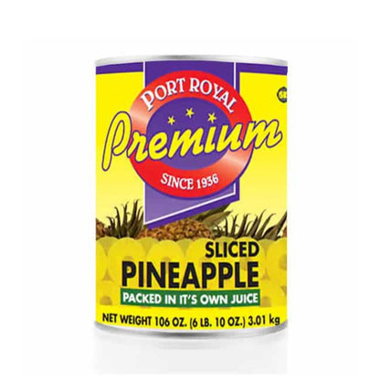 Port Royal PINEAPPLE SLICED  6 lb