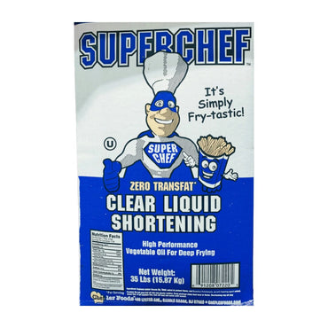 SUPERCHEF SHORTENING OIL CLEAR 35.5LB