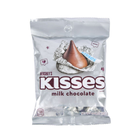 HERSHEY'S PEG MILK CHOCOLATE KISSES 12/4.8OZ