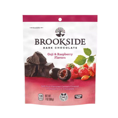 BROOKSIDE Dark Chocolate Pomegranate Flavored Candy, 7 oz bag