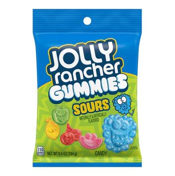 Hershey's Jolly Rancher SOUR GUMMY PEG 12/6.5OZ