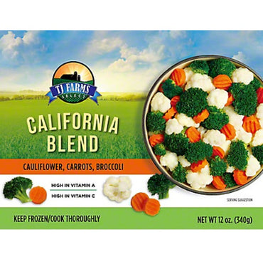TJ FARMS SELECT CALIFORNIA BLEND 12 OZ