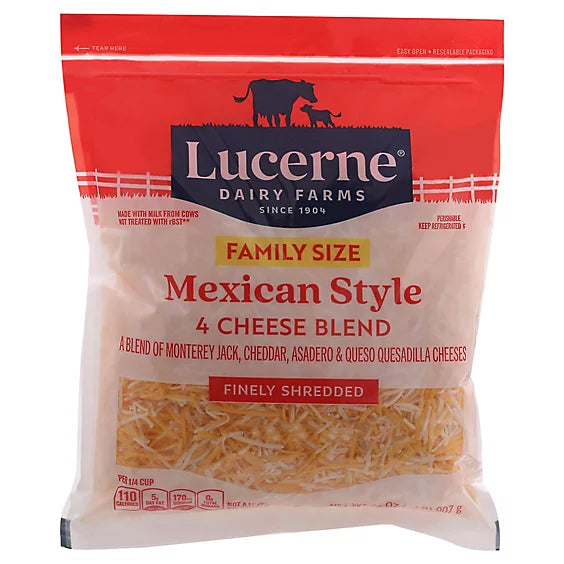 DAIRY FRESH CHEESE SHREDDED SHARP CHEDDAR 2LB
