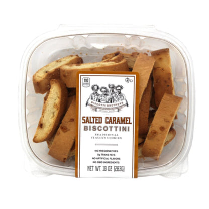 BISCOTTI BROTHERS COOKIE BISCOTTINI SALTED 10OZ / 12