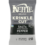 KETTLE POTATO CHIPS KRINKLE CUT SALT & FRESH 7.5 OZ