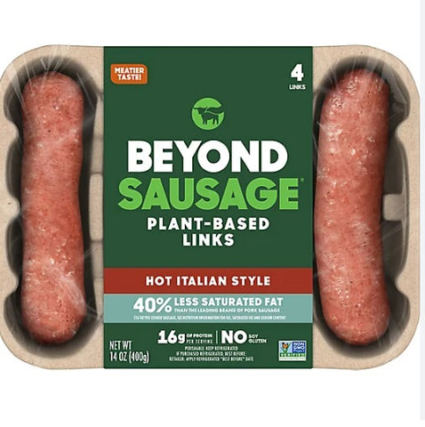 BEYOND MEAT SAUSAGE HOT ITALIAN 3.5OZ/4