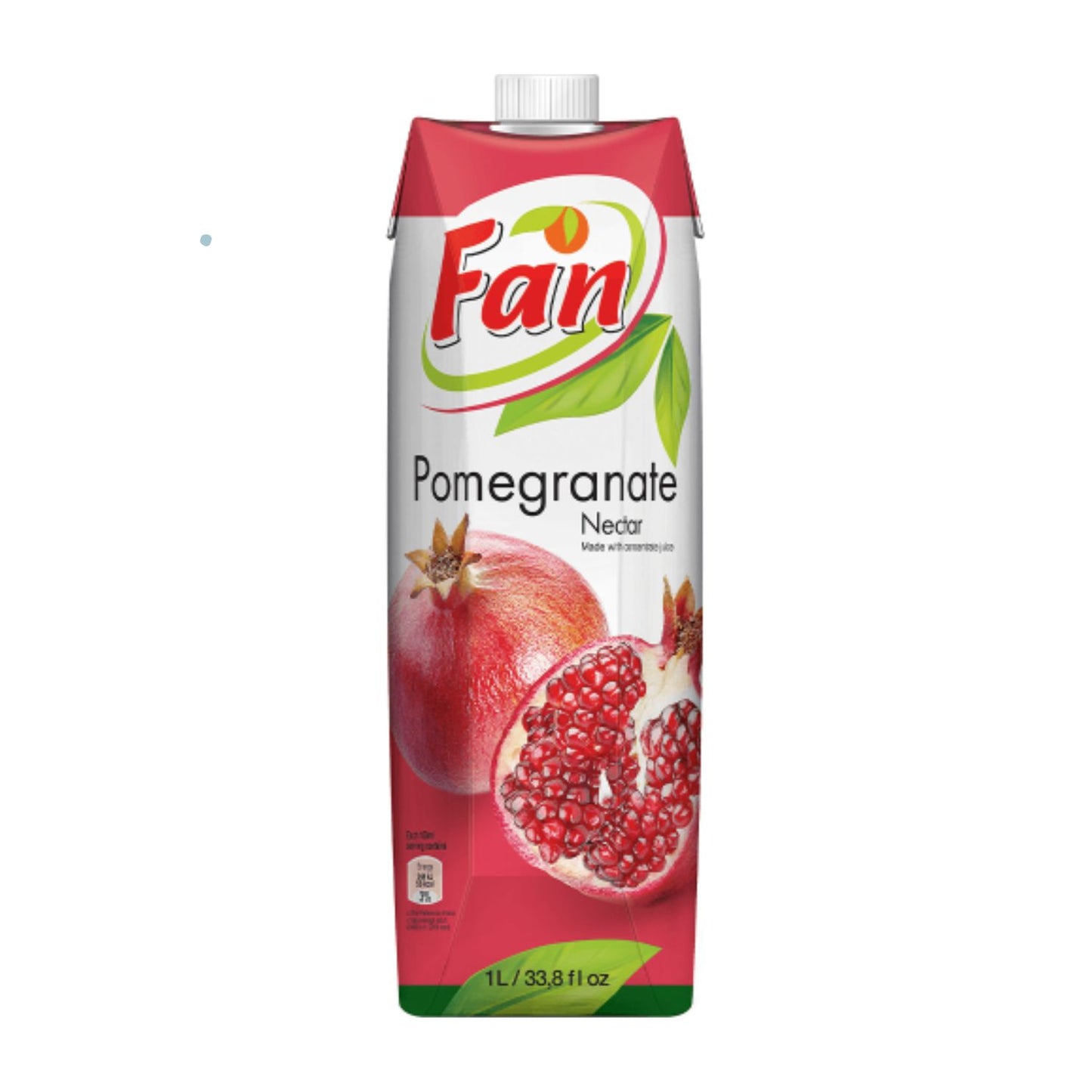 FAN POMEGRANATE JUICE 100% 1 LITER / 12