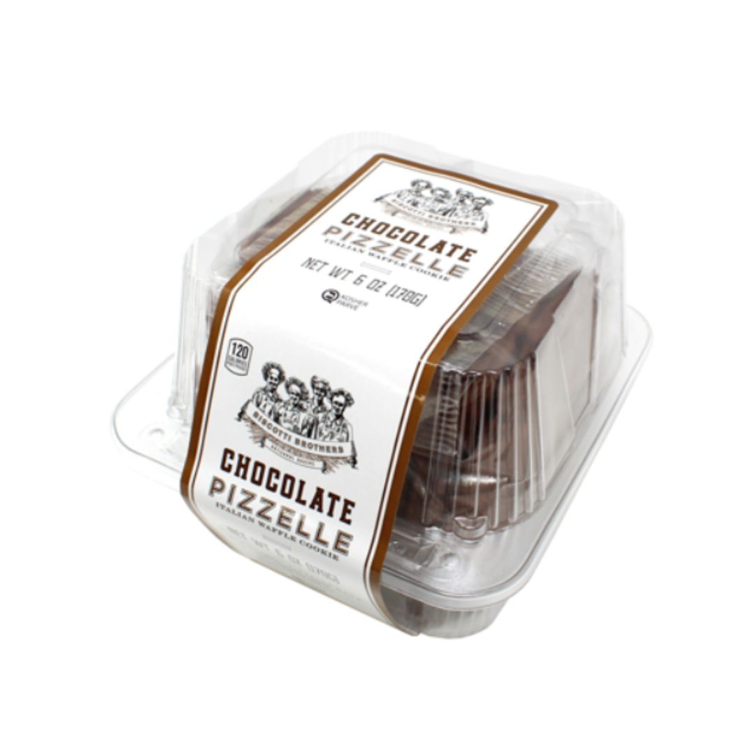 BISCOTTI BROTHERS COOKIE PIZZELLE CHOCOLATE 6OZ / 12