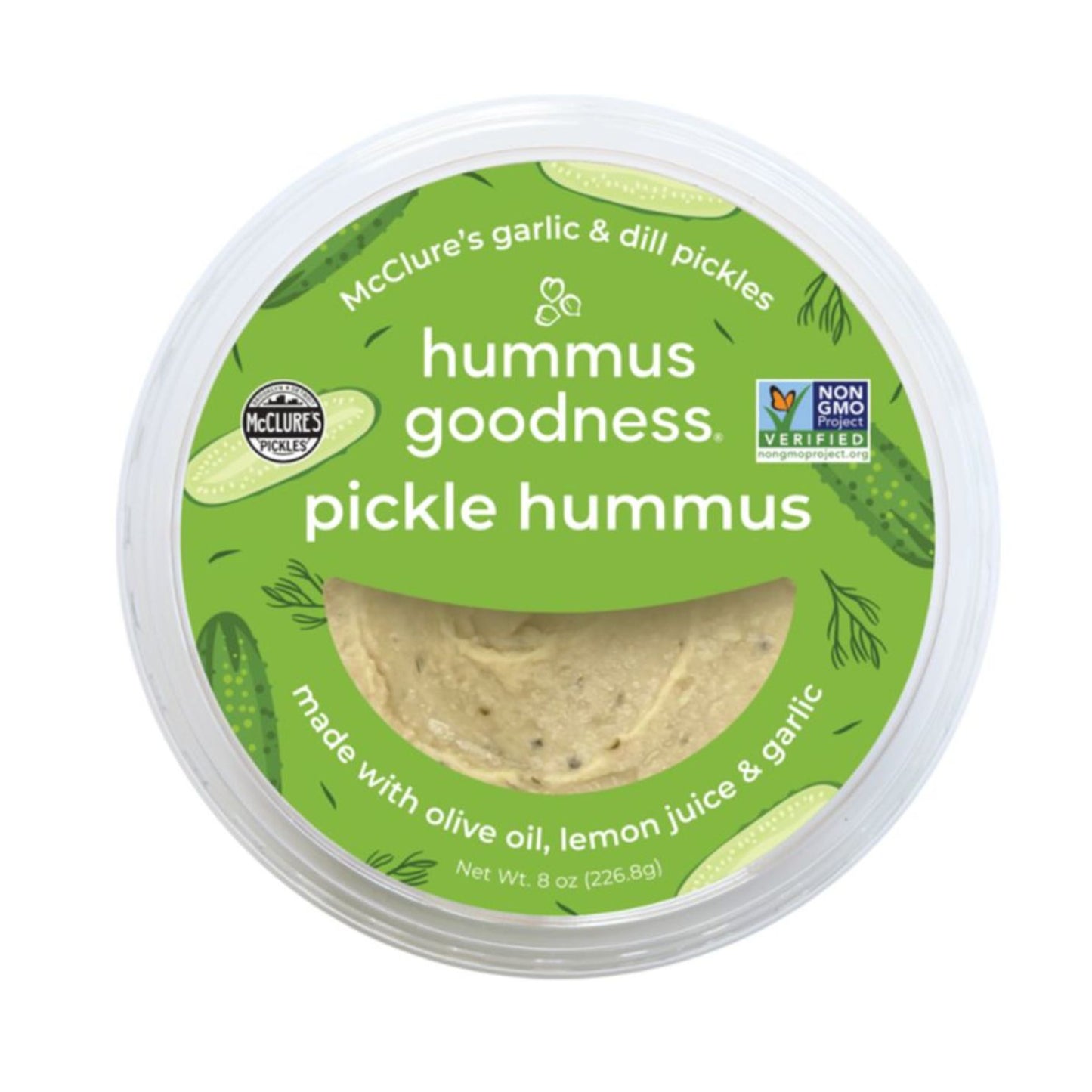 HUMMUS GOODNESS PICKLE 8OZ / 6