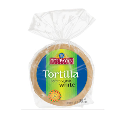 TOUFAYAN TORTILLAS PLAIN 18OZ / 16