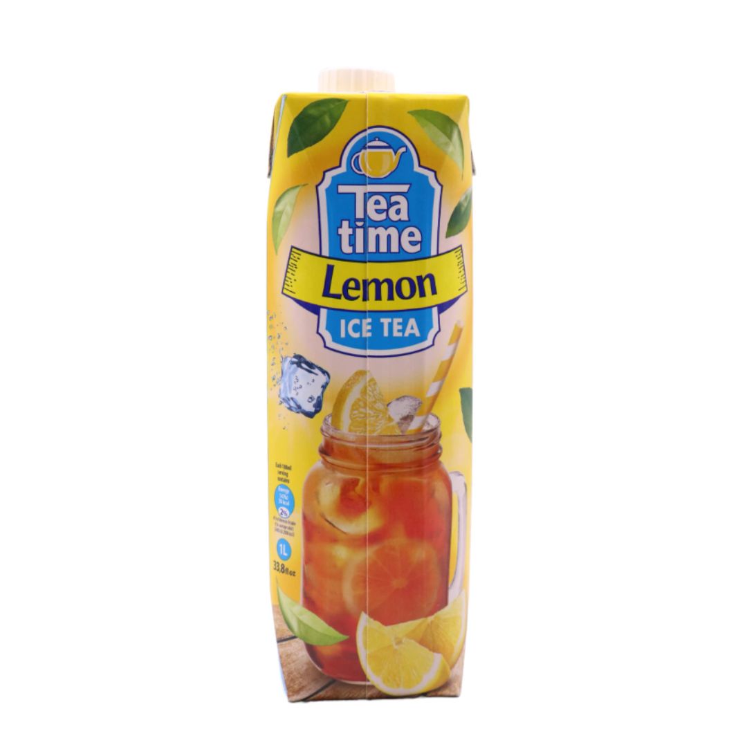 TEA TIME ICE TEA LEMON 1LT / 12