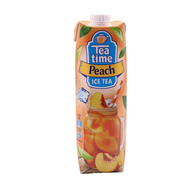 TEA TIME ICE TEA PEACH 1LT/12
