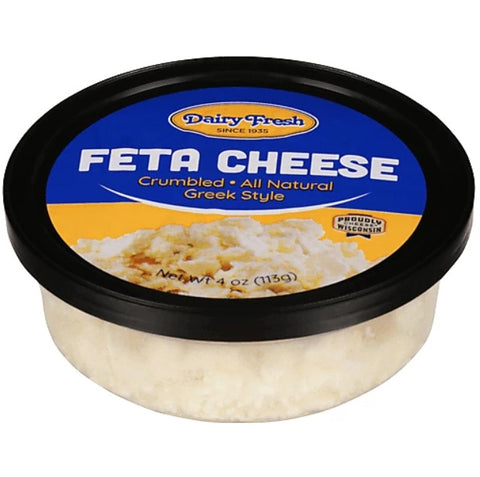 DAIRY FRESH FETA CHEESE CRUMB 4OZ / 1