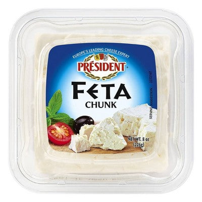DAIRY FRESH FETA CHUNK 12 / 8OZ