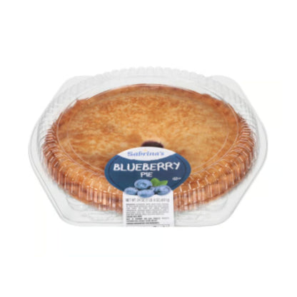 Sabrina's Baked Blueberry Pie (24 oz) / 6