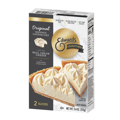 EDWARDS SIGNATURE ORG WHIP CHEESECAKE 2PK/5.4OZ