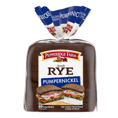 Pepperidge Farm PUMPERNICKEL RYE BREAD 16 OZ / 16