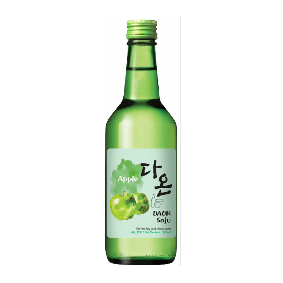 DAON SOJU APPLE 375ML / 20