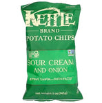 KETTLE Potato Chips, Sour Cream And Onion, 5 oz / 15CS