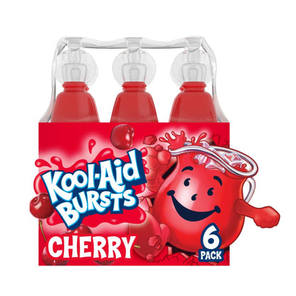 Cherry Flavored Kool Aid Drink for Kids, 6-Pack, / 8