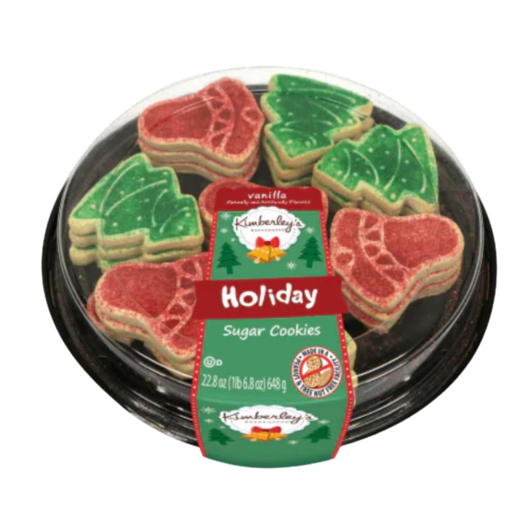 KIMBERLEY'S BAKE CHRISTMAS SHAPED SUGAR 22.8OZ / 12