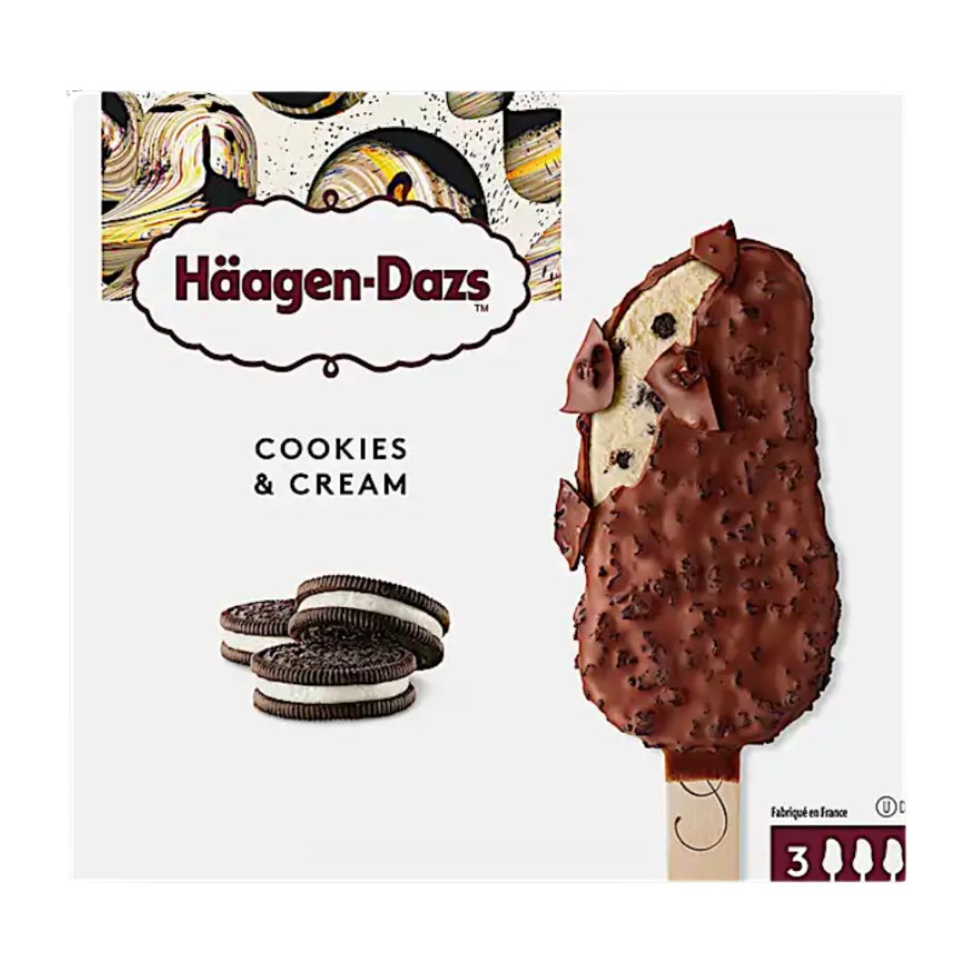 Haagen Dazs Multi-Pack COOKIES BAR 12 X 3PACK