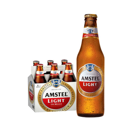 AMSTEL LIGHT BOTTLE 35.5CL 4 X 6PACK