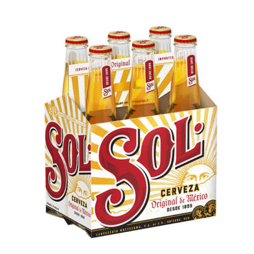 SOL BEER BOTTLE 4(6X33CL)