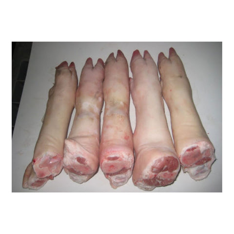 FROZEN PORK HIND FEET LONG CUT 12KG/CS