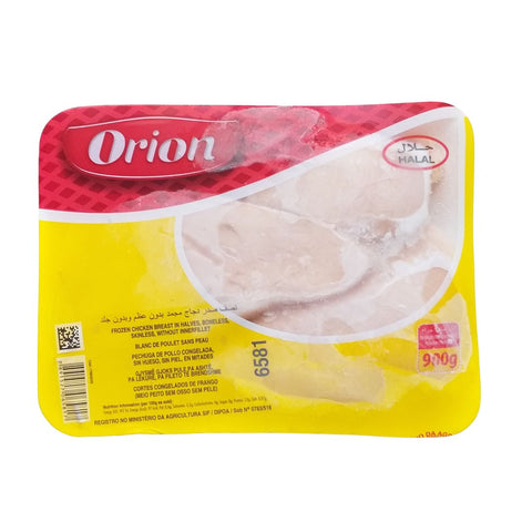 FROZEN CHICKEN BREAST BONELESS/SKINLESS 12X900G