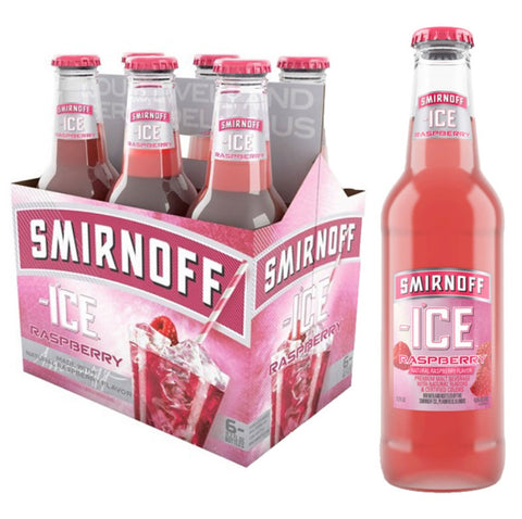 SMIRNOFF ICE RASPBERRY 11.2CL /24 BOTTLE