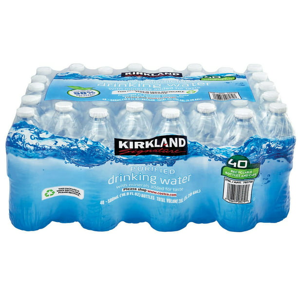 KIRKLAND WATER 40 PK / 16.9Z
