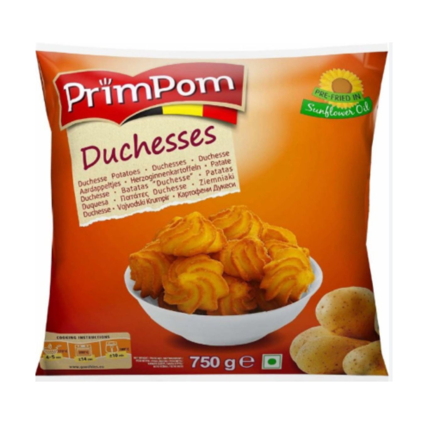 PRIMPOM DUCHESS FRIES 750 Grams