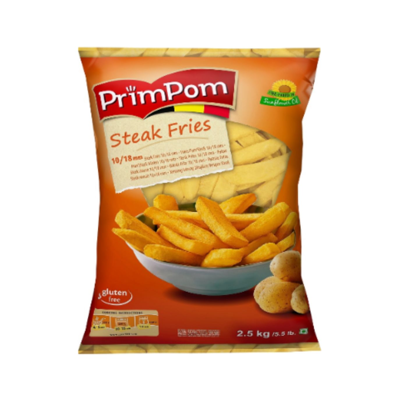 PRIMPROM FRIES EXTRA 4 / 2.5KG