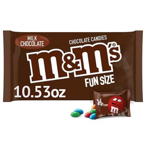 M&M'S MILK CHOCOLATE Fun Size 10.53Z / 16CT