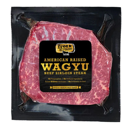MIAMI BEEF WAGYU BEE F TOP SIRLOIN STEAK 10LB