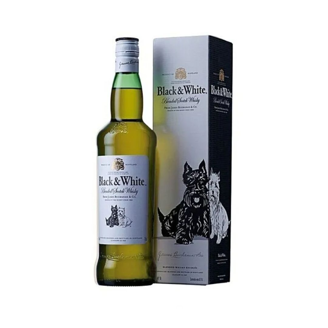 Black & White Whisky 1 Liter