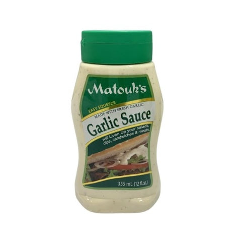 MATOUK GARLIC SAUCE Squeeze 355ML / 12