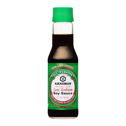 KIKKO LESS SODIUM SOY SAUCE (12 x 5 oz )